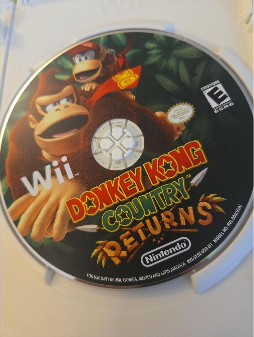 Donkey Kong Country Returns - Nintendo Wii (CIB) - Picture 3 of 4
